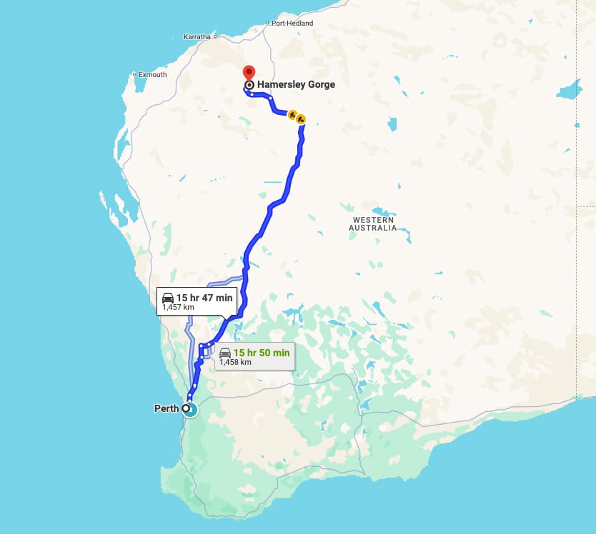 hamersley-gorge-map - Londoner In Sydney hamersley-gorge-map