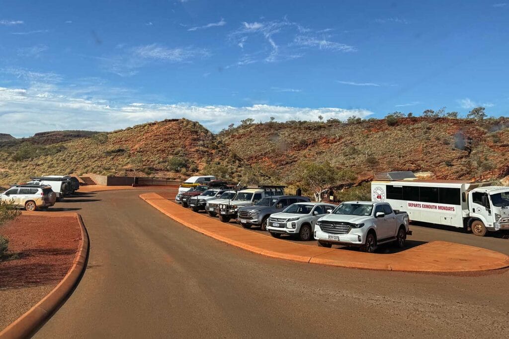 Hamersley-gorge-carpark - Londoner In Sydney Hamersley-gorge-carpark