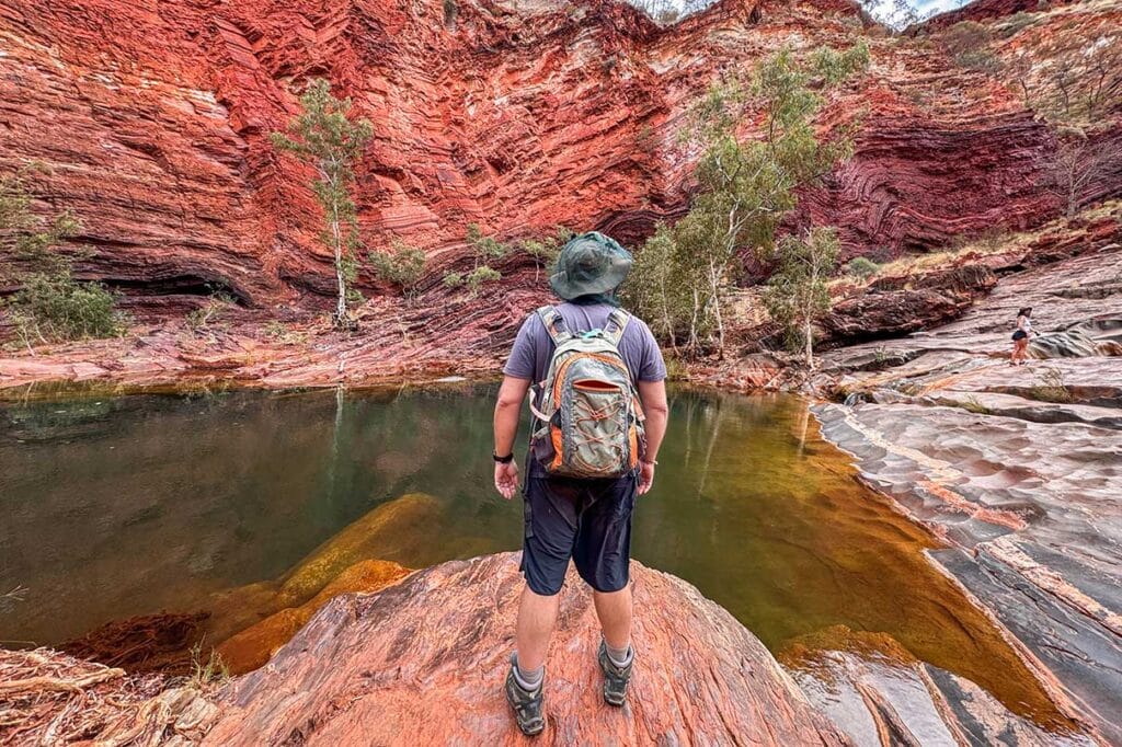 Hamersley-gorge-walk-karijini-national-park-3 - Londoner In Sydney Hamersley-gorge-walk-karijini-national-park-3
