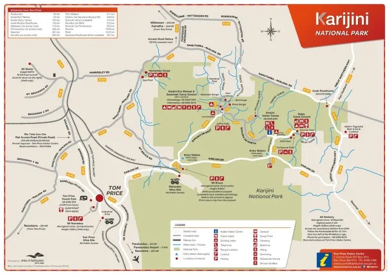 karijini-map - Londoner In Sydney karijini-map