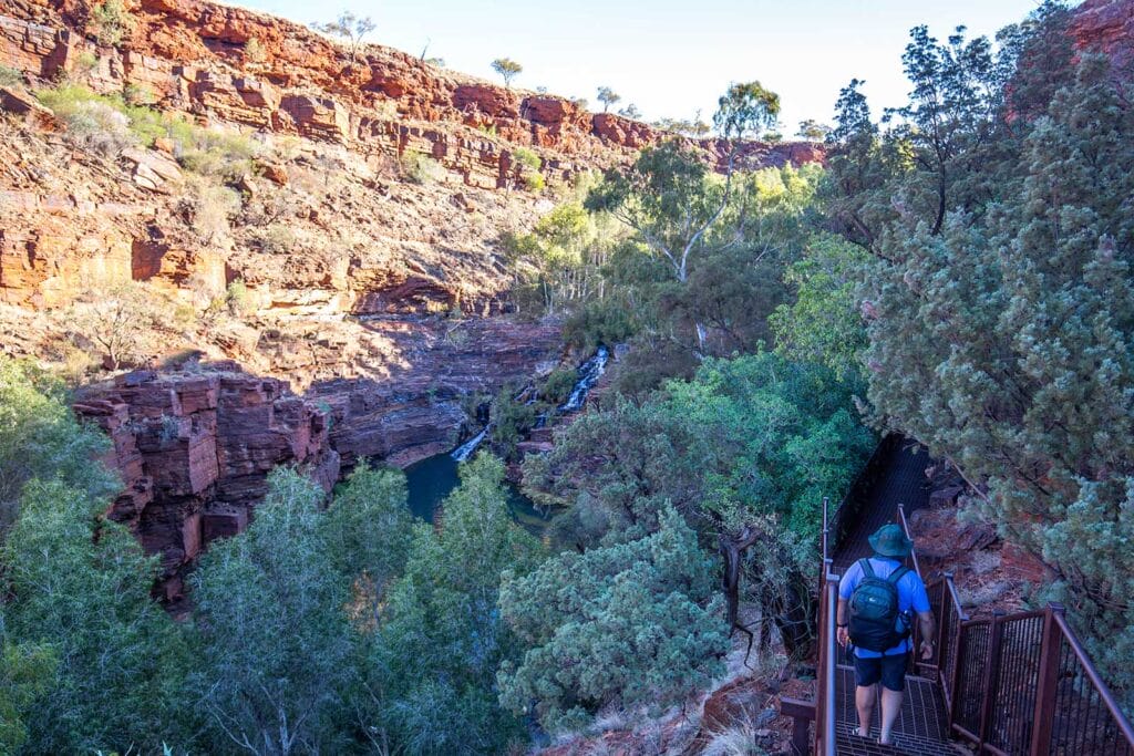 dales-gorge-short-cut-to-fortescue-falls